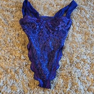 Purple Lace Bodysuit